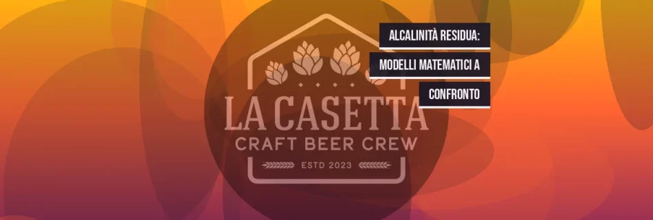 Alcalinità residua: modelli matematici a confronto