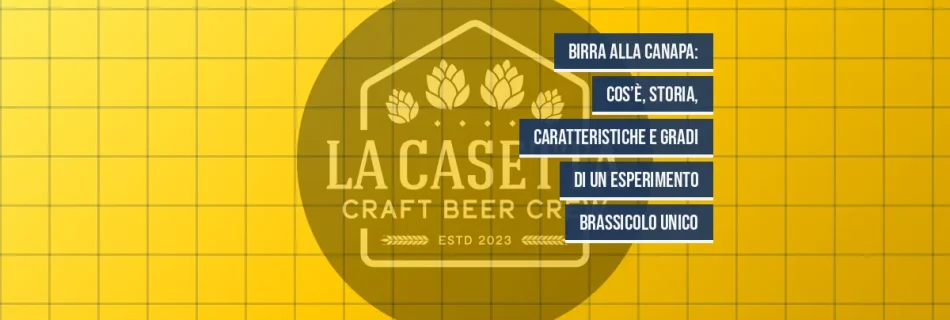 Birra alla canapa: cos’è, storia, caratteristiche e gradi di un esperimento brassicolo unico
