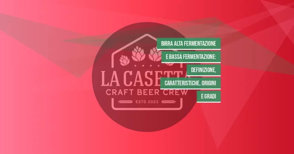 Birra alta fermentazione e bassa fermentazione: definizione, caratteristiche, origini e gradi