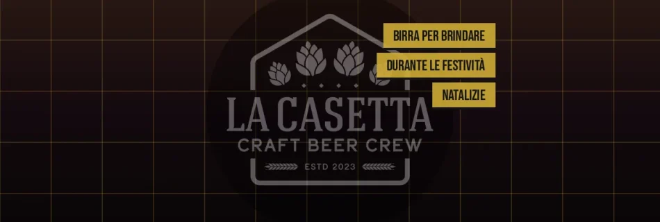 Birra per brindare durante le festività natalizie