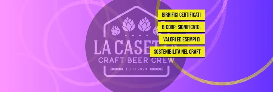 Birrifici Certificati B-Corp: Significato, Valori Ed Esempi Di Sostenibilità Nel Craft