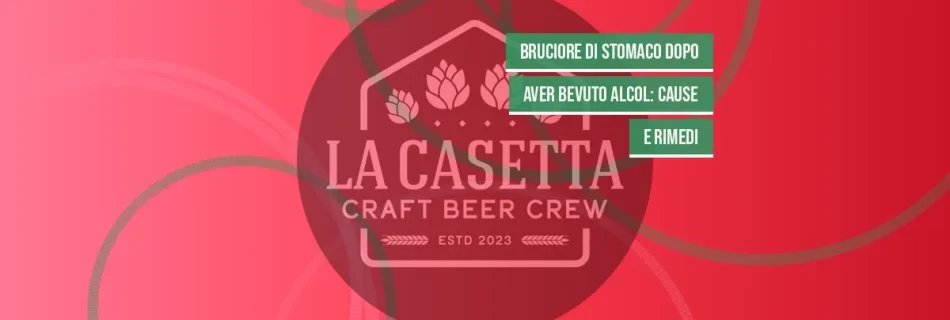 Bruciore di Stomaco Dopo Aver Bevuto Alcol: Cause e Rimedi