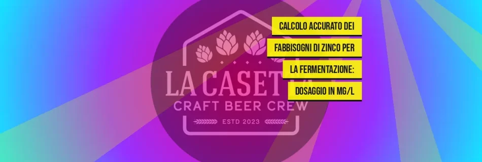 Calcolo Accurato dei Fabbisogni di Zinco per la Fermentazione: Dosaggio in mg/L
