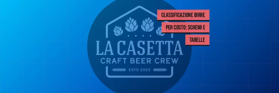 Classificazione Birre per Costo: Schemi e Tabelle