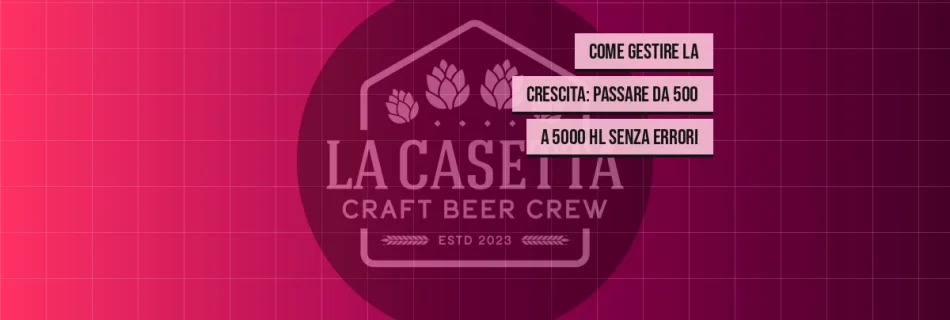Come Gestire la Crescita: Passare da 500 a 5000 Hl Senza Errori
