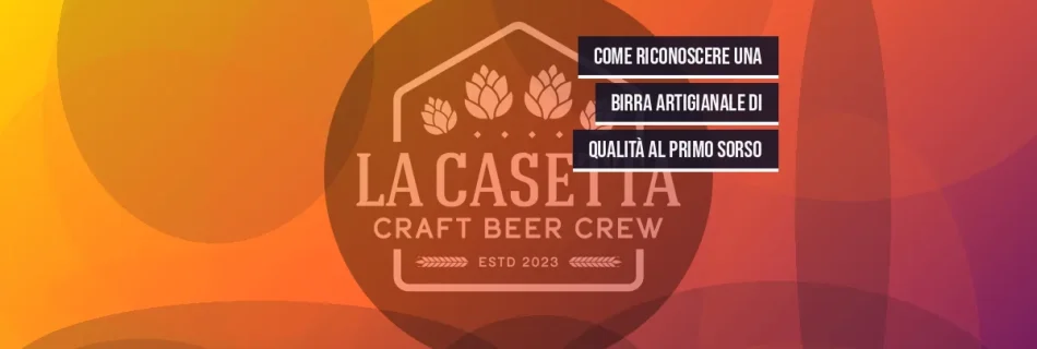 Come riconoscere una birra artigianale di qualità al primo sorso