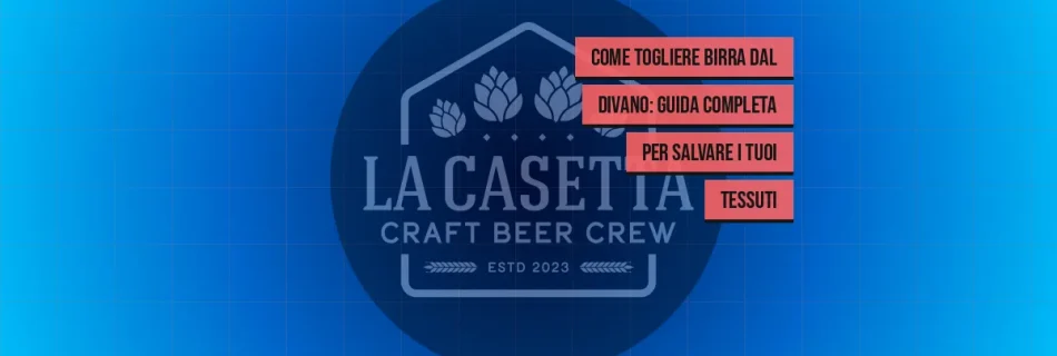 Come Togliere Birra dal Divano: Guida Completa per Salvare i Tuoi Tessuti