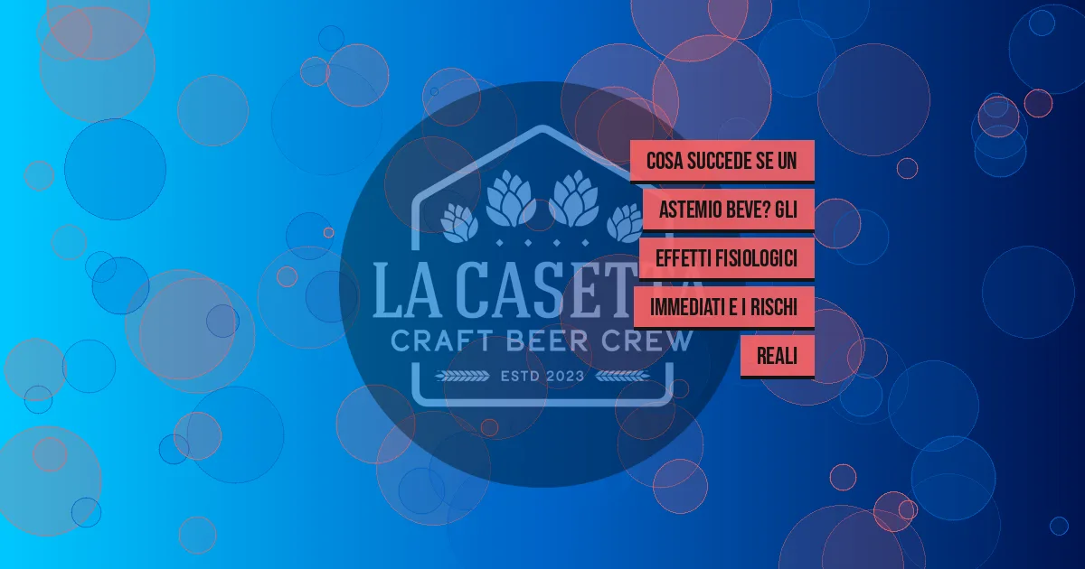 Cosa succede se un astemio beve? Gli effetti fisiologici immediati e i rischi reali