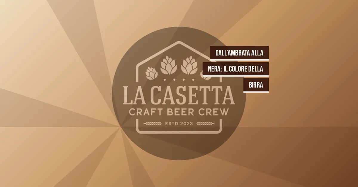 Dall’ambrata alla nera: il colore della birra