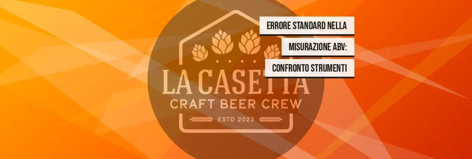 Errore standard nella misurazione ABV: confronto strumenti