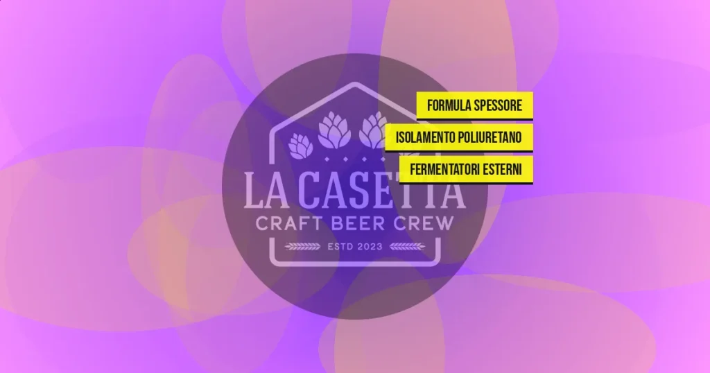Formula spessore isolamento poliuretano fermentatori esterni