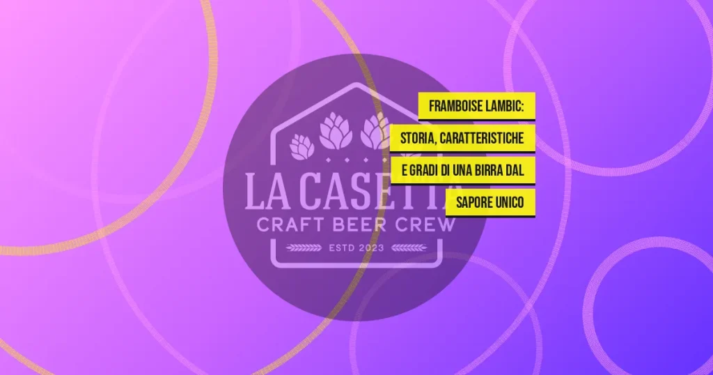 Framboise Lambic: storia, caratteristiche e gradi di una birra dal sapore unico