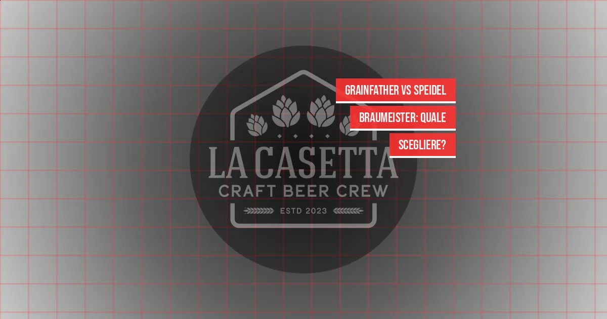 Grainfather vs Speidel Braumeister: Quale Scegliere?