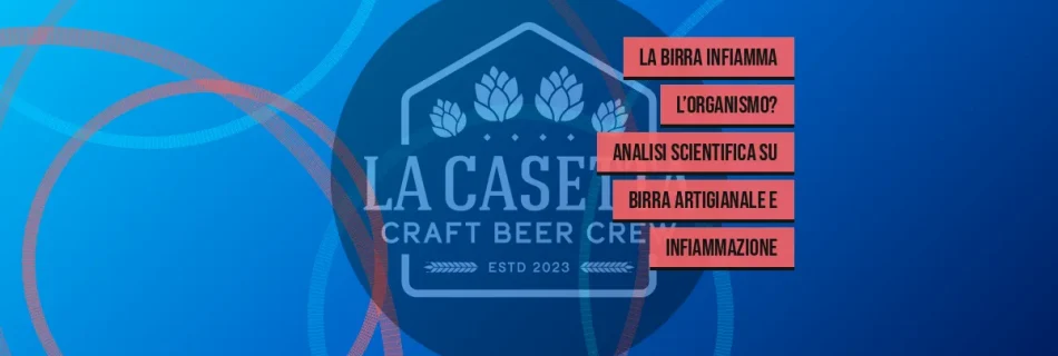 La birra infiamma l’organismo? Analisi scientifica su birra artigianale e infiammazione
