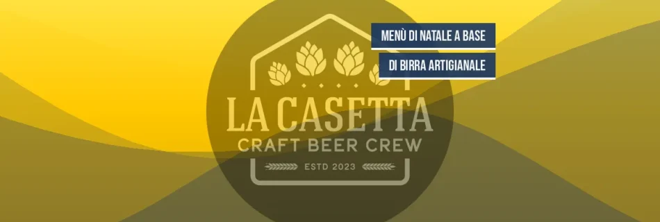 Menù di Natale a base di birra artigianale
