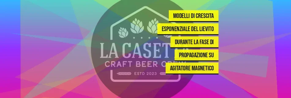 Modelli di Crescita Esponenziale del Lievito Durante la Fase di Propagazione su Agitatore Magnetico