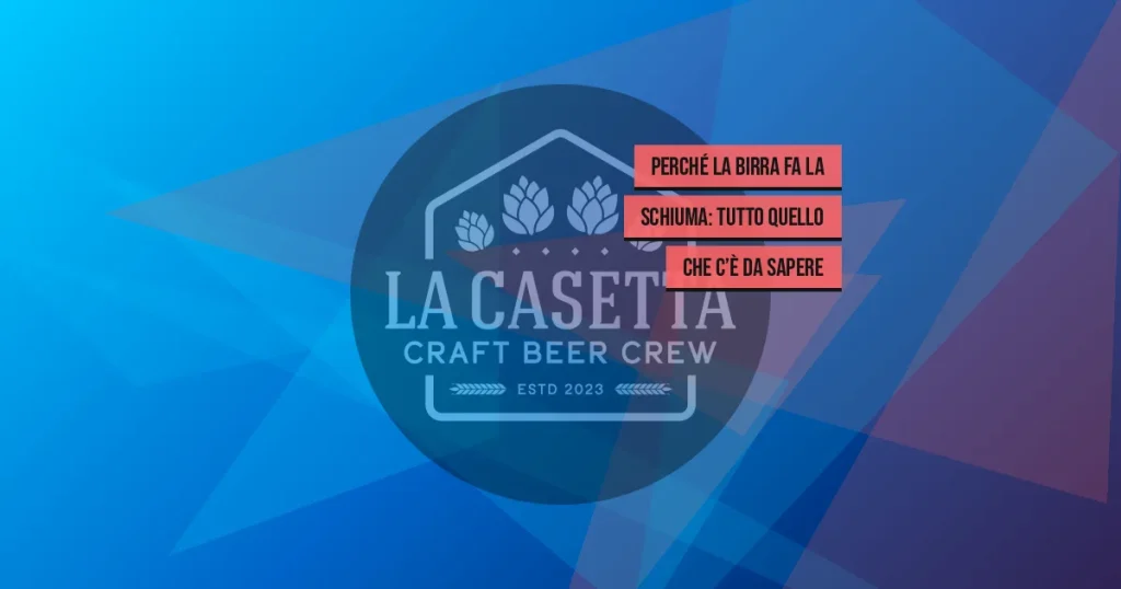 Perché la birra fa la schiuma: tutto quello che c’è da sapere