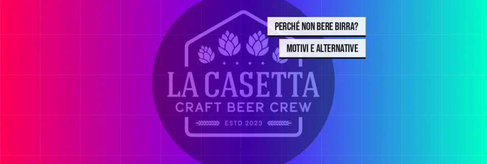 Perché non bere birra? Motivi e alternative