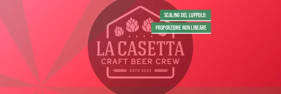 Scaling del Luppolo: Proporzione non Lineare