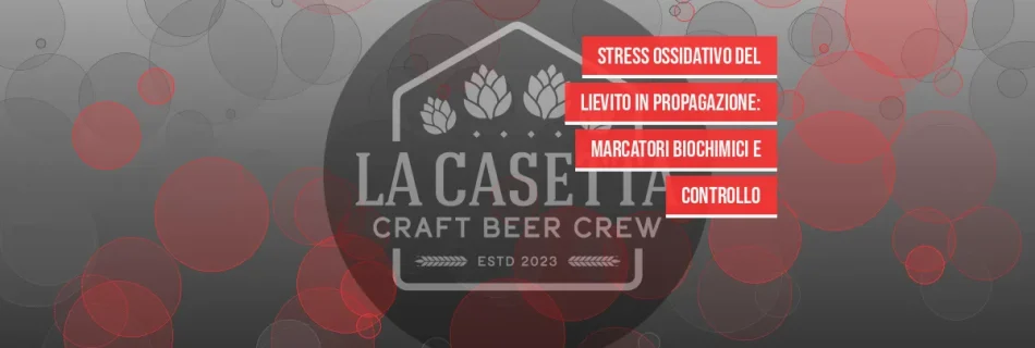 Stress ossidativo del lievito in propagazione: marcatori biochimici e controllo