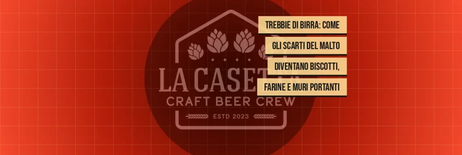 Trebbie di birra: come gli scarti del malto diventano biscotti, farine e muri portanti