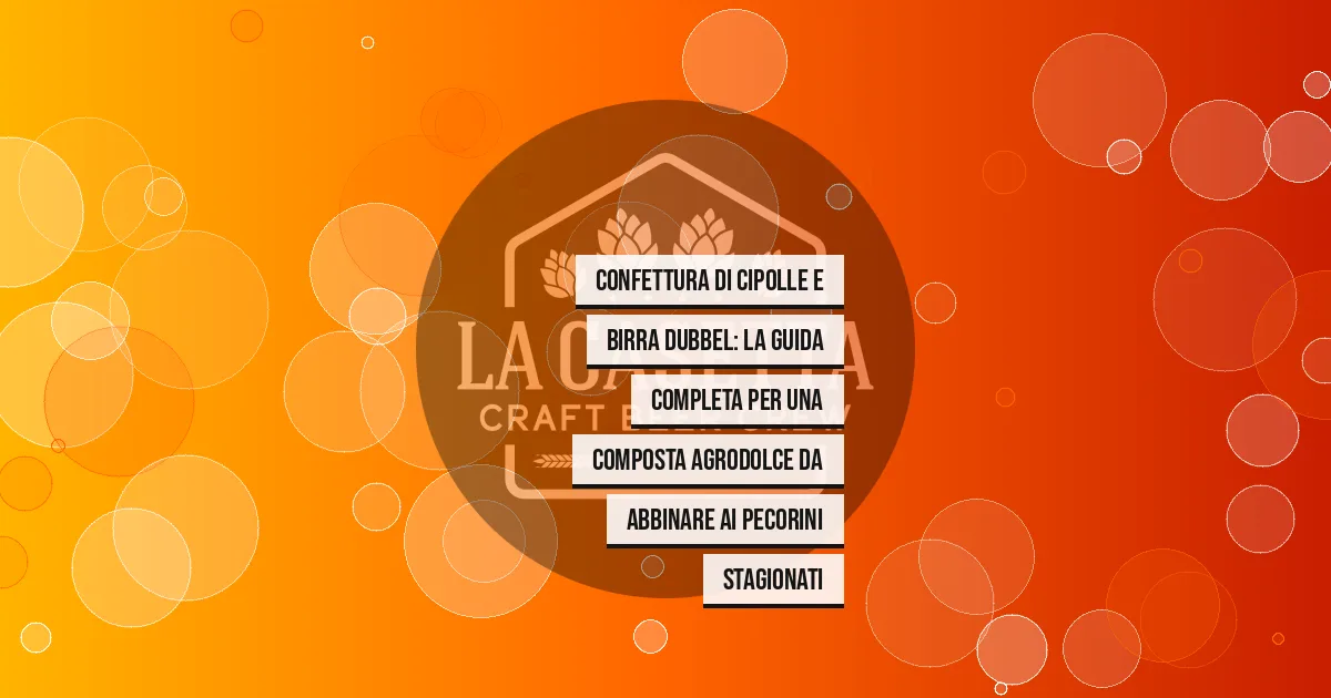 Confettura di cipolle e birra Dubbel: La Guida Completa Per Una Composta Agrodolce Da Abbinare Ai Pecorini Stagionati