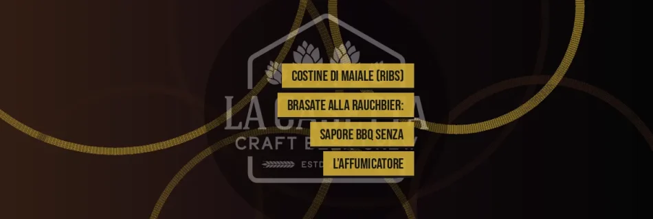 Costine Di Maiale (Ribs) Brasate Alla Rauchbier: Sapore BBQ Senza L’Affumicatore