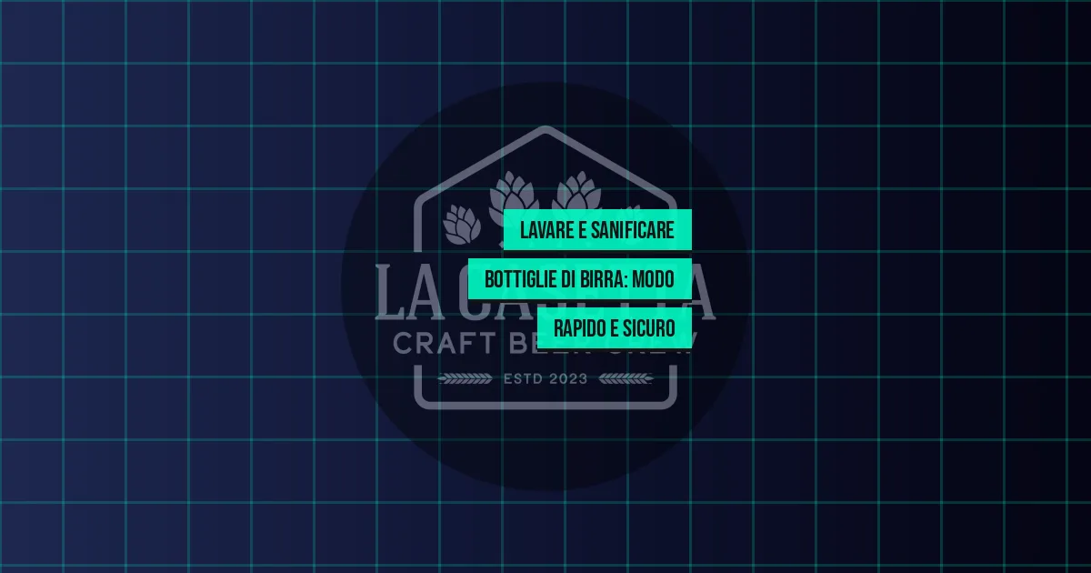Lavare e Sanificare Bottiglie di Birra: Modo Rapido e Sicuro