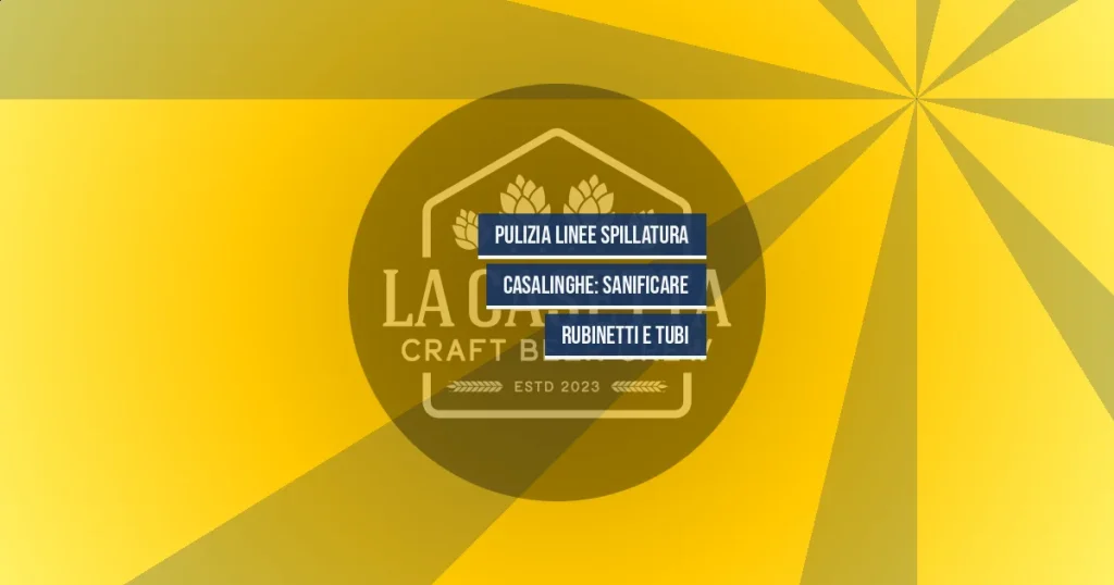Pulizia Linee Spillatura Casalinghe: Sanificare Rubinetti e Tubi