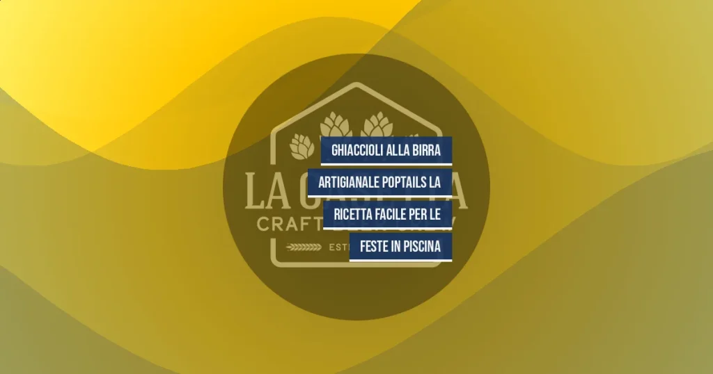 Ghiaccioli Alla Birra Artigianale Poptails La Ricetta Facile Per Le Feste In Piscina