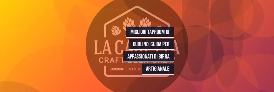 Migliori Taproom di Dublino: Guida per Appassionati di Birra Artigianale