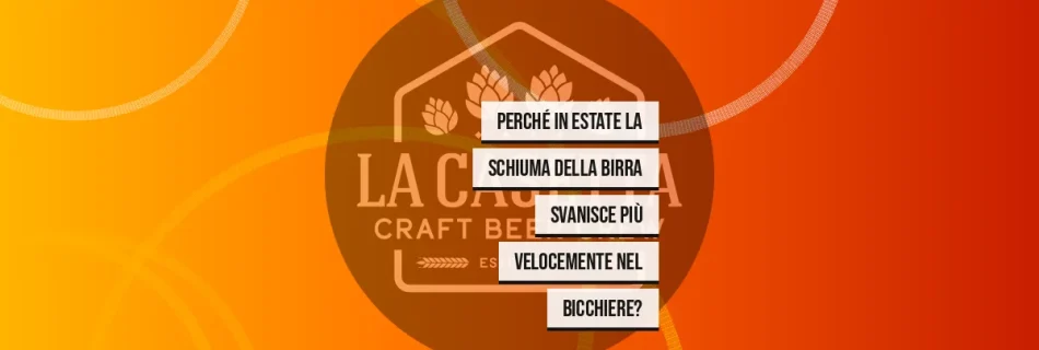 Perché in Estate la Schiuma della Birra Svanisce Più Velocemente nel Bicchiere?