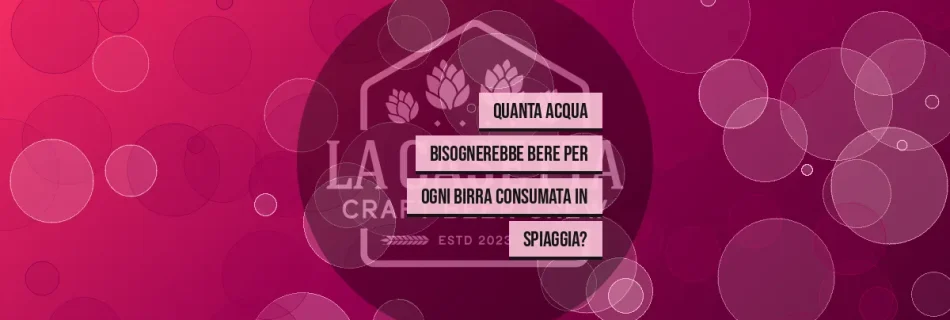 Quanta Acqua Bisognerebbe Bere per Ogni Birra Consumata in Spiaggia?