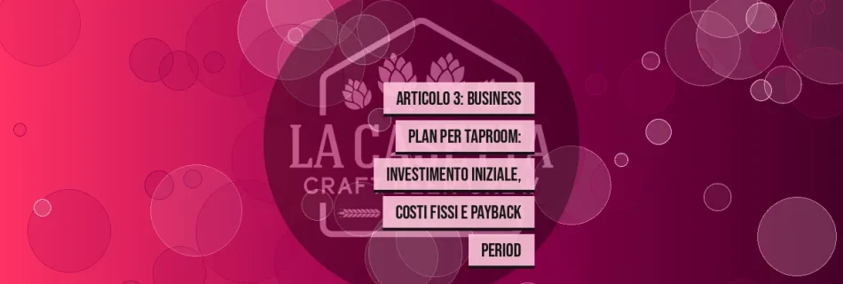 Articolo 3: Business plan per taproom: investimento iniziale, costi fissi e payback period