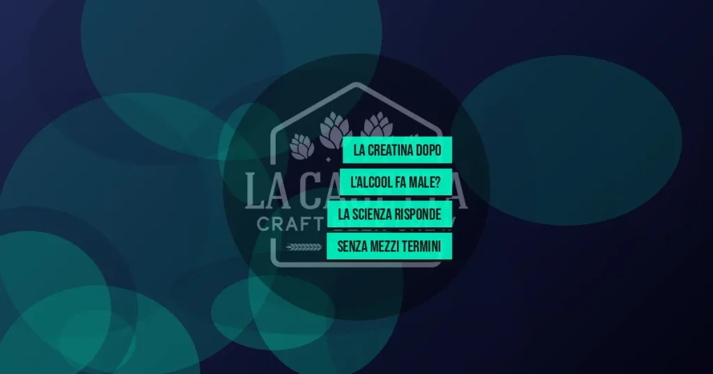 La Creatina Dopo l’Alcool Fa Male? La Scienza Risponde Senza Mezzi Termini