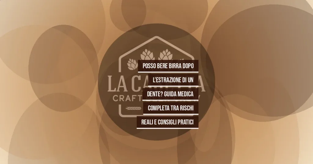 Posso bere birra dopo l’estrazione di un dente? Guida medica completa tra rischi reali e consigli pratici
