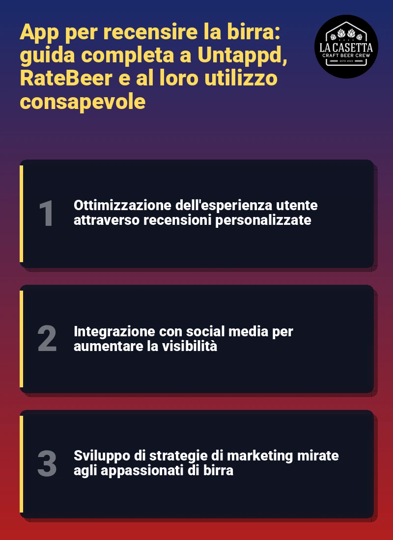 Infografica: App per recensire la birra: guida completa a Untappd, RateBeer e al loro utilizzo consapevole