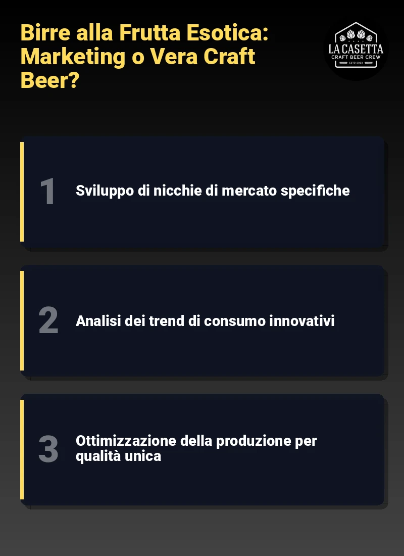 Infografica: Birre alla Frutta Esotica: Marketing o Vera Craft Beer?