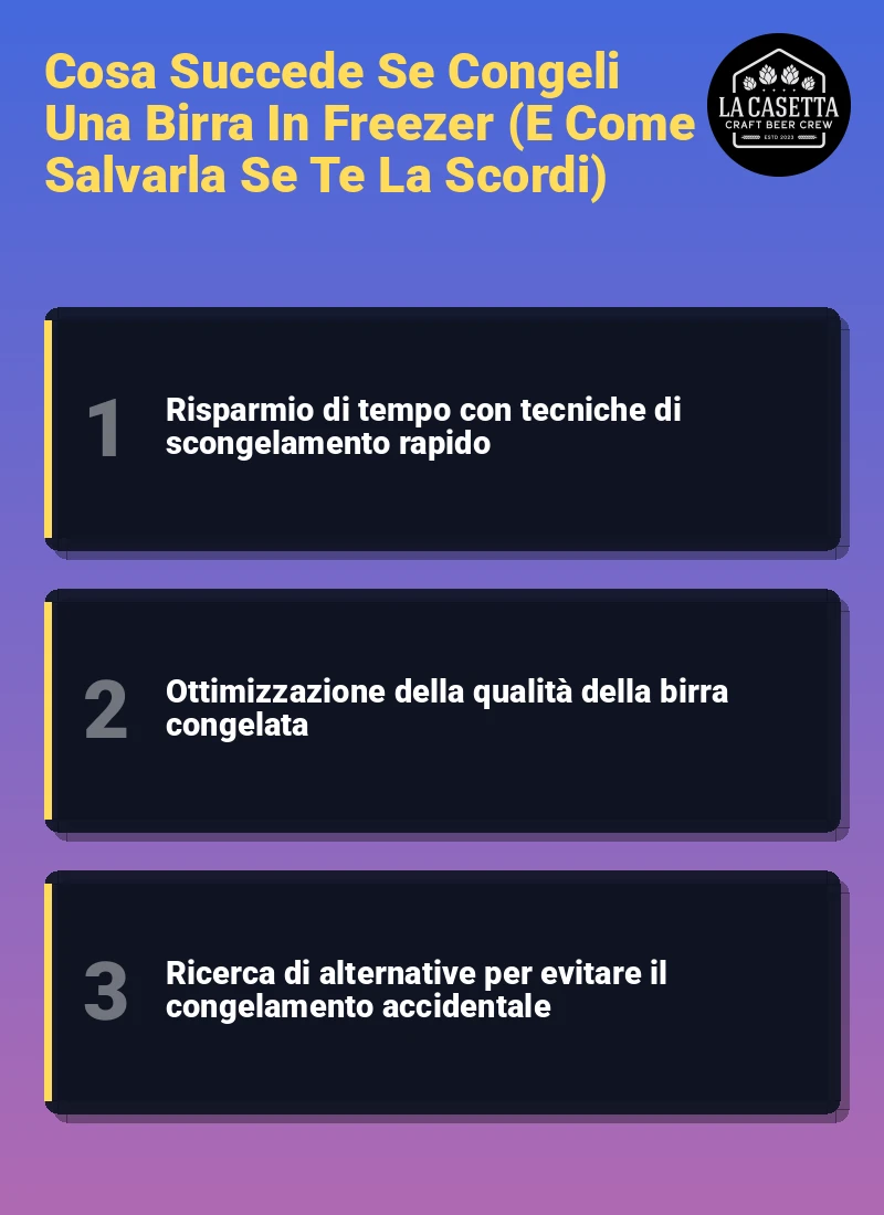 Infografica: Cosa Succede Se Congeli Una Birra In Freezer (E Come Salvarla Se Te La Scordi)