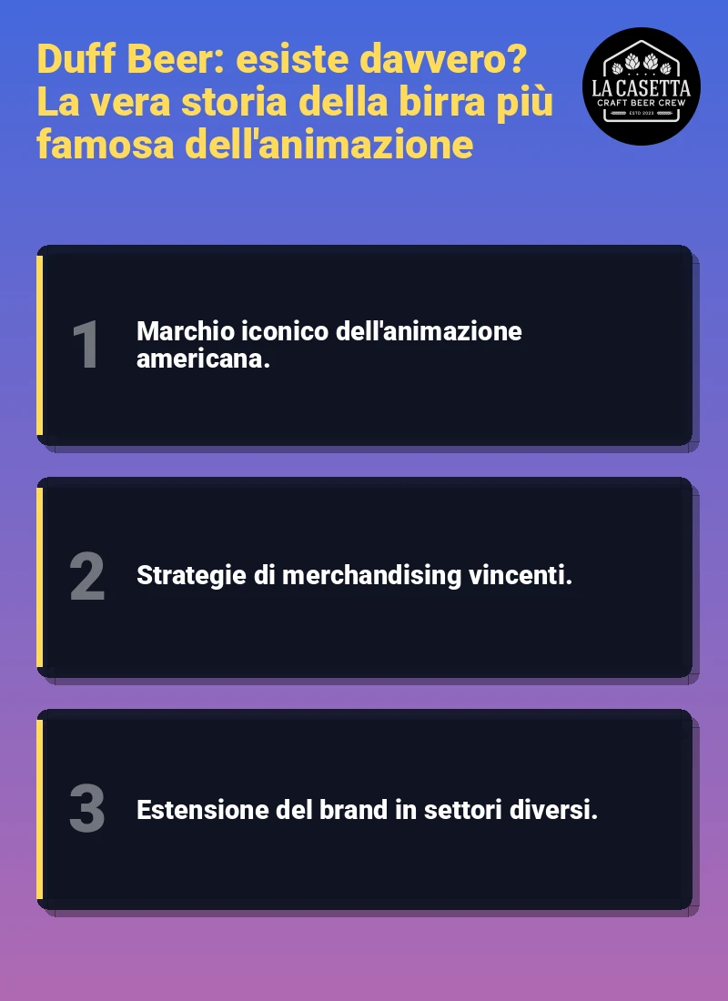 Infografica: Duff Beer: esiste davvero? La vera storia della birra più famosa dell'animazione