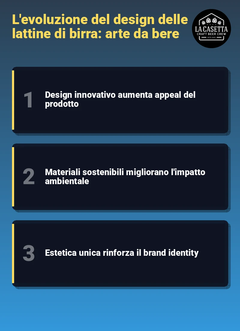 Infografica: L'evoluzione del design delle lattine di birra: arte da bere