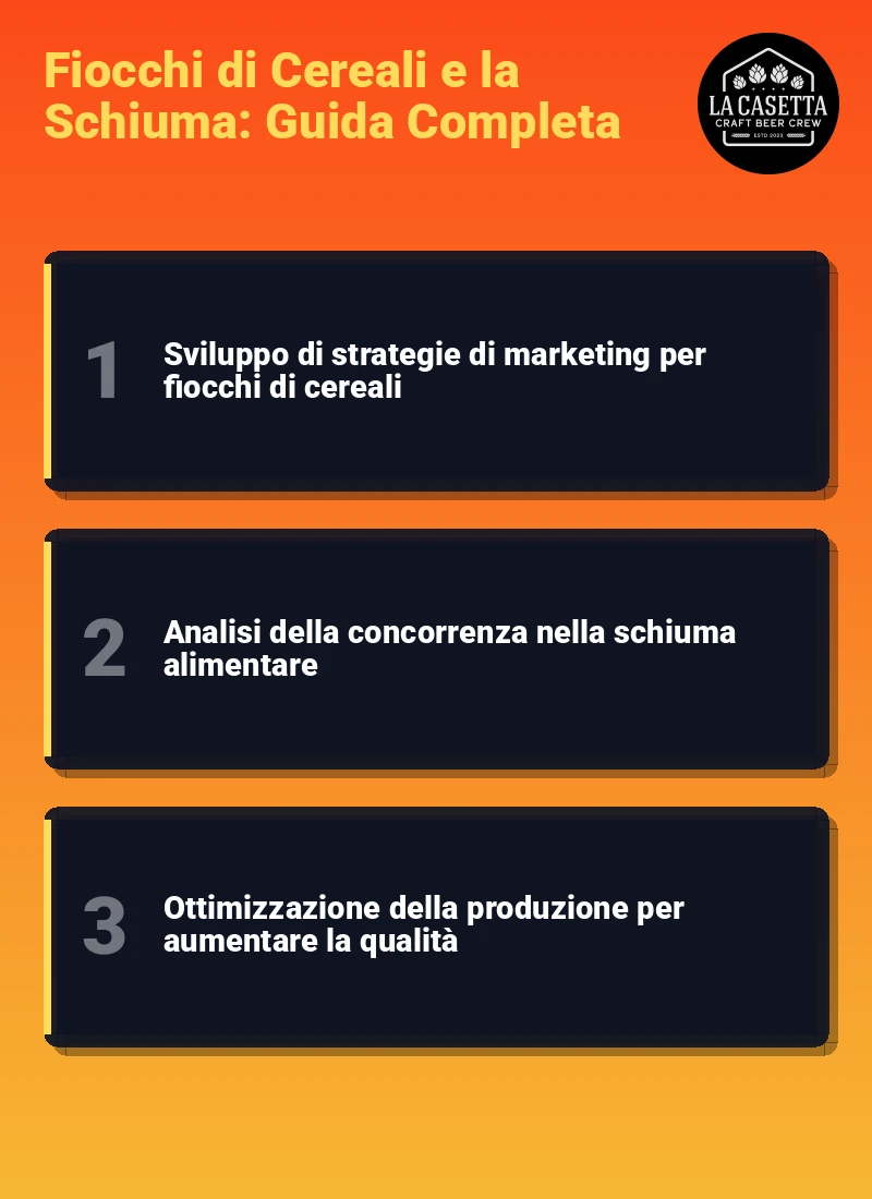 Infografica: Fiocchi di Cereali e la Schiuma: Guida Completa