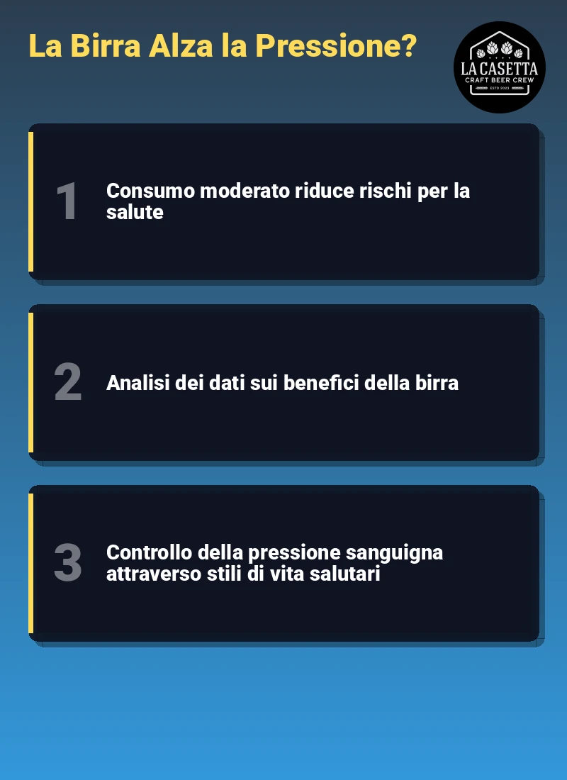 Infografica: La Birra Alza la Pressione?