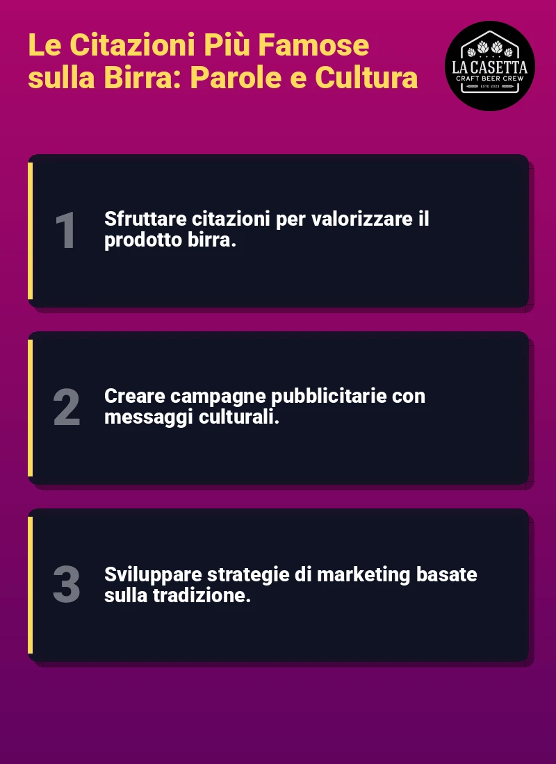 Infografica: Le Citazioni Più Famose sulla Birra: Parole e Cultura