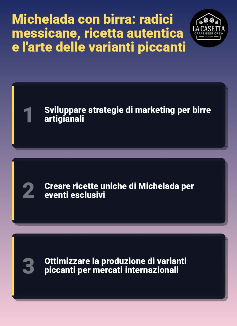 Infografica: Michelada con birra: radici messicane, ricetta autentica e l'arte delle varianti piccanti