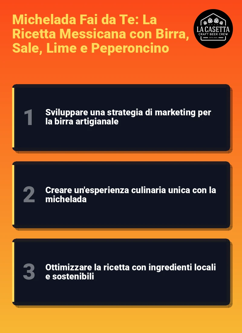 Infografica: Michelada Fai da Te: La Ricetta Messicana con Birra, Sale, Lime e Peperoncino