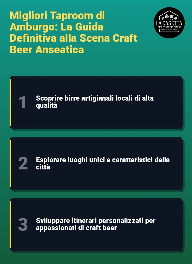 Infografica: Migliori Taproom di Amburgo: La Guida Definitiva alla Scena Craft Beer Anseatica