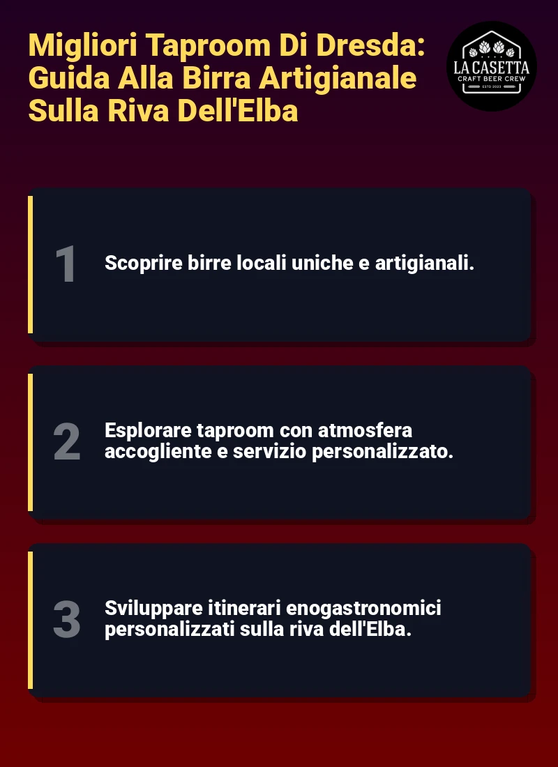 Infografica: Migliori Taproom Di Dresda: Guida Alla Birra Artigianale Sulla Riva Dell'Elba