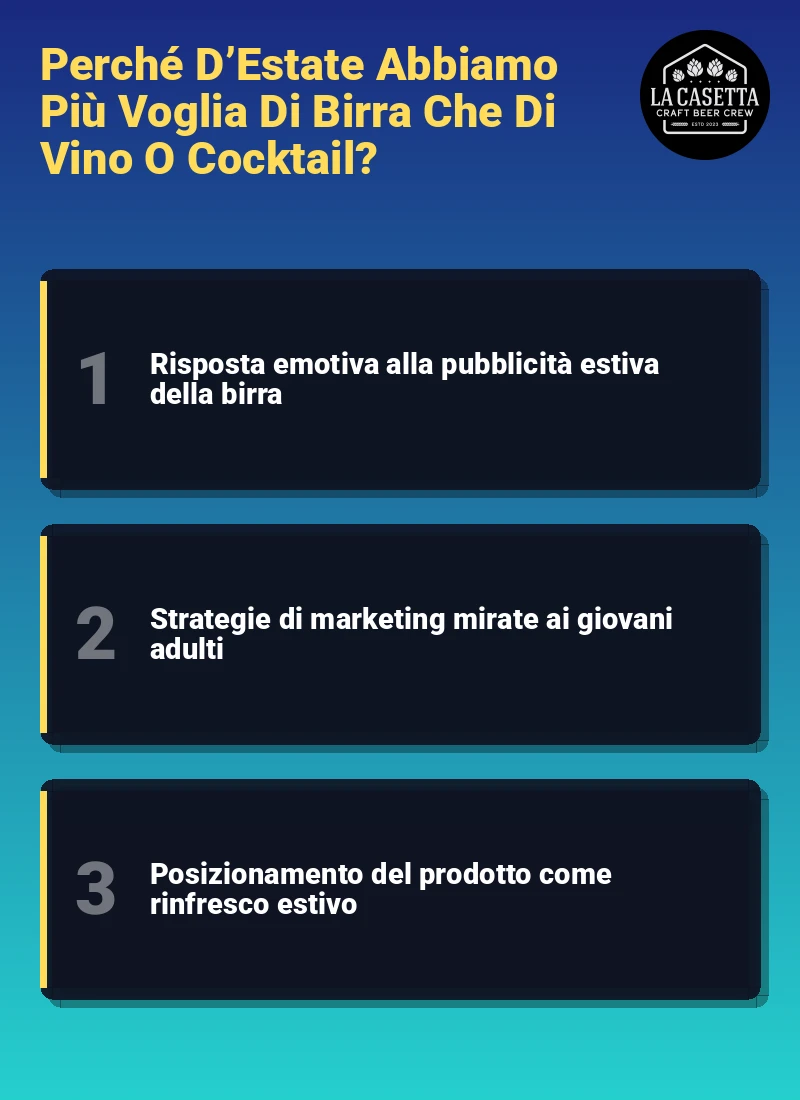 Infografica: Perché D’Estate Abbiamo Più Voglia Di Birra Che Di Vino O Cocktail?