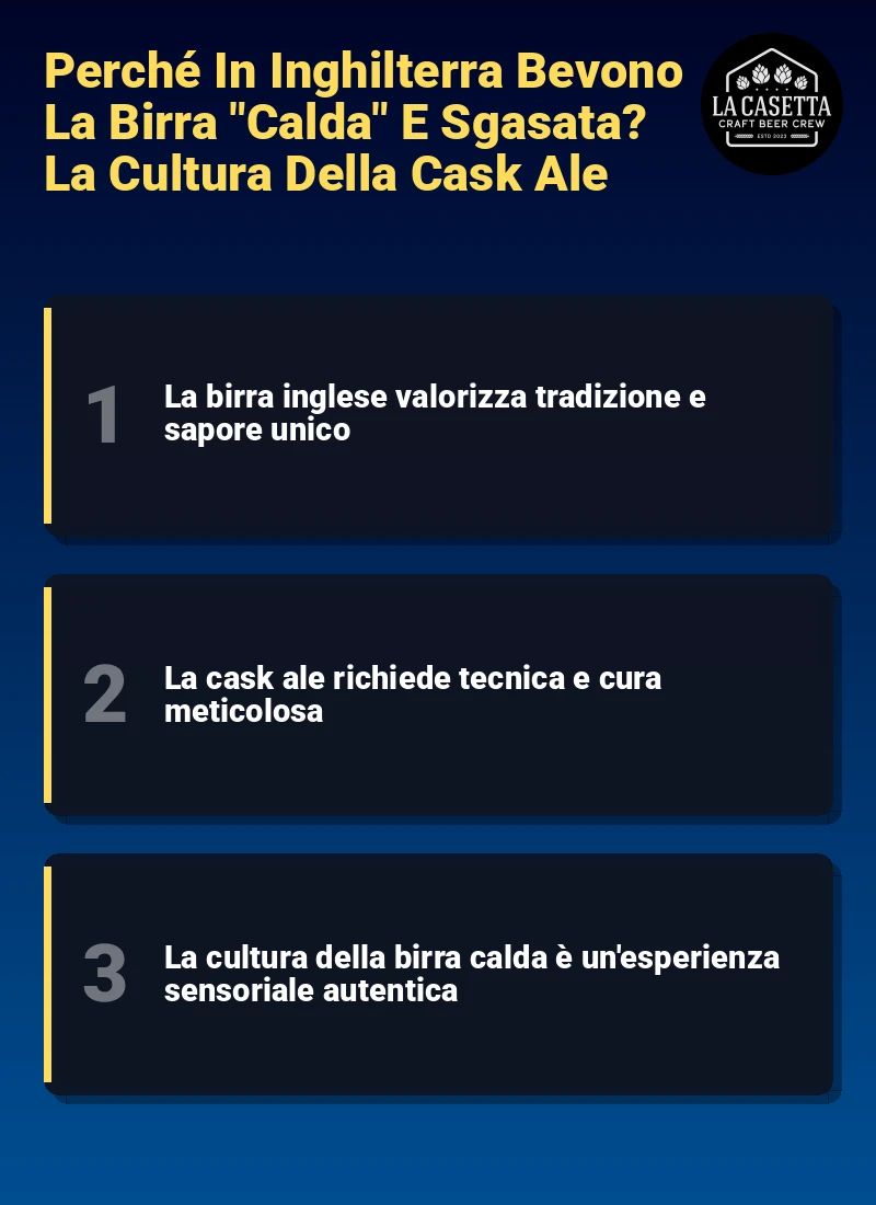 Infografica: Perché In Inghilterra Bevono La Birra "Calda" E Sgasata? La Cultura Della Cask Ale